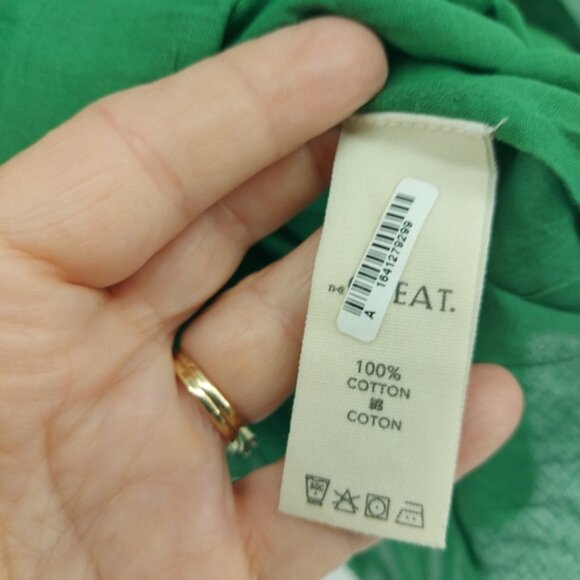 The Great - The Prim Top in Bright Moss Size Medium - Picture 5 of 9